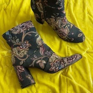 Poetic License Patchwork Places Booties
